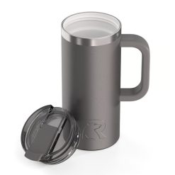 Alternative view of RTIC Insulated Road Trip Travel Mug - Graphite