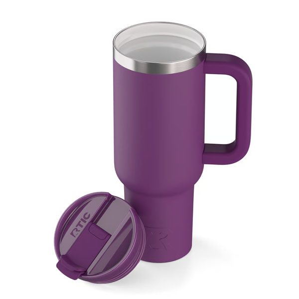 RTIC For Outdoor Road Trip Tumbler - Berry Jam - Image 3
