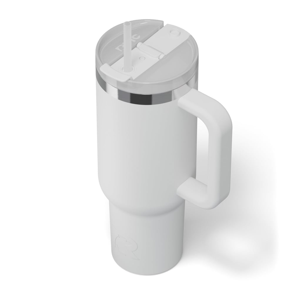 RTIC For Outdoor Road Trip Tumbler - White - Image 4