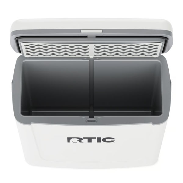 RTIC For Outdoor 16 QT Road Trip Cooler - White & Grey - Image 5