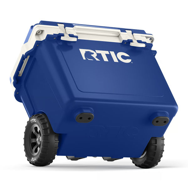 RTIC For Outdoor 22 QT Ultra-Light Wheeled Cooler - Cobalt & White - Image 6