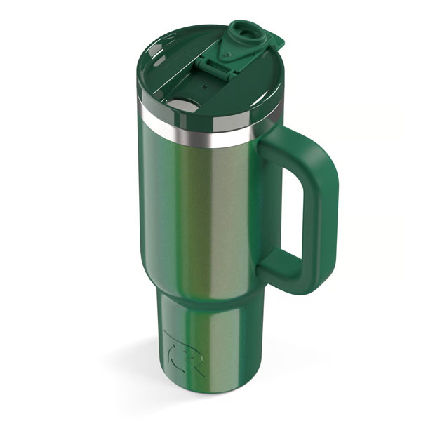 RTIC For Outdoor Road Trip Tumbler - Pine Tree Glitter - Image 5
