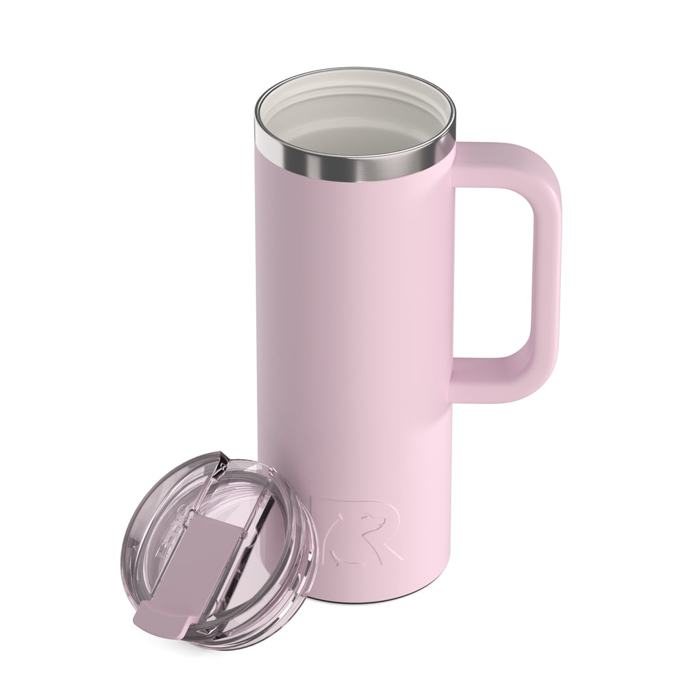 RTIC For Outdoor Road Trip Travel Mug - Pale Pink - Image 3