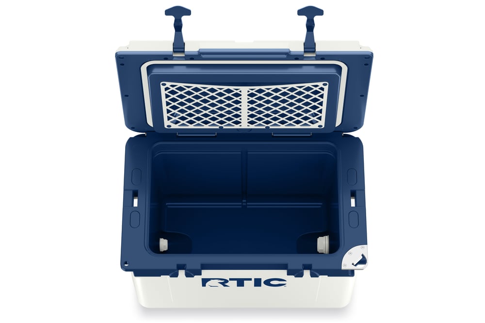 RTIC For Outdoor 32 QT Ultra-Light Cooler - Cool Grey & Navy - Image 6