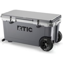 RTIC For Outdoor 72 QT Ultra-Light Wheeled Cooler - Dark Grey & Cool Grey