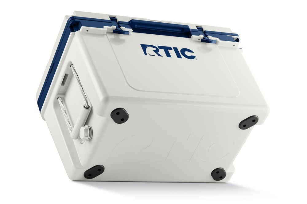 RTIC For Outdoor 52 QT Ultra-Light Cooler - Cool Grey & Navy - Image 5