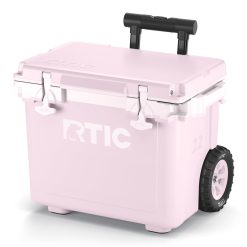 RTIC For Outdoor 22 QT Ultra-Light Wheeled Cooler - Pale Pink