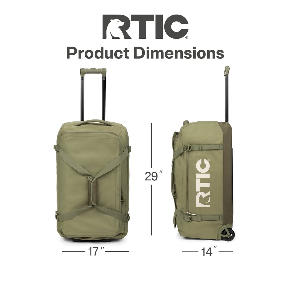 RTIC For Outdoor Pack It. Roll It. Go.-Olive & Beach - Image 14