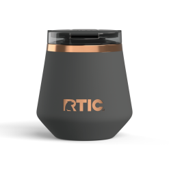 RTIC For Outdoor 8oz Happy Hour Pint Tumbler - Light Black