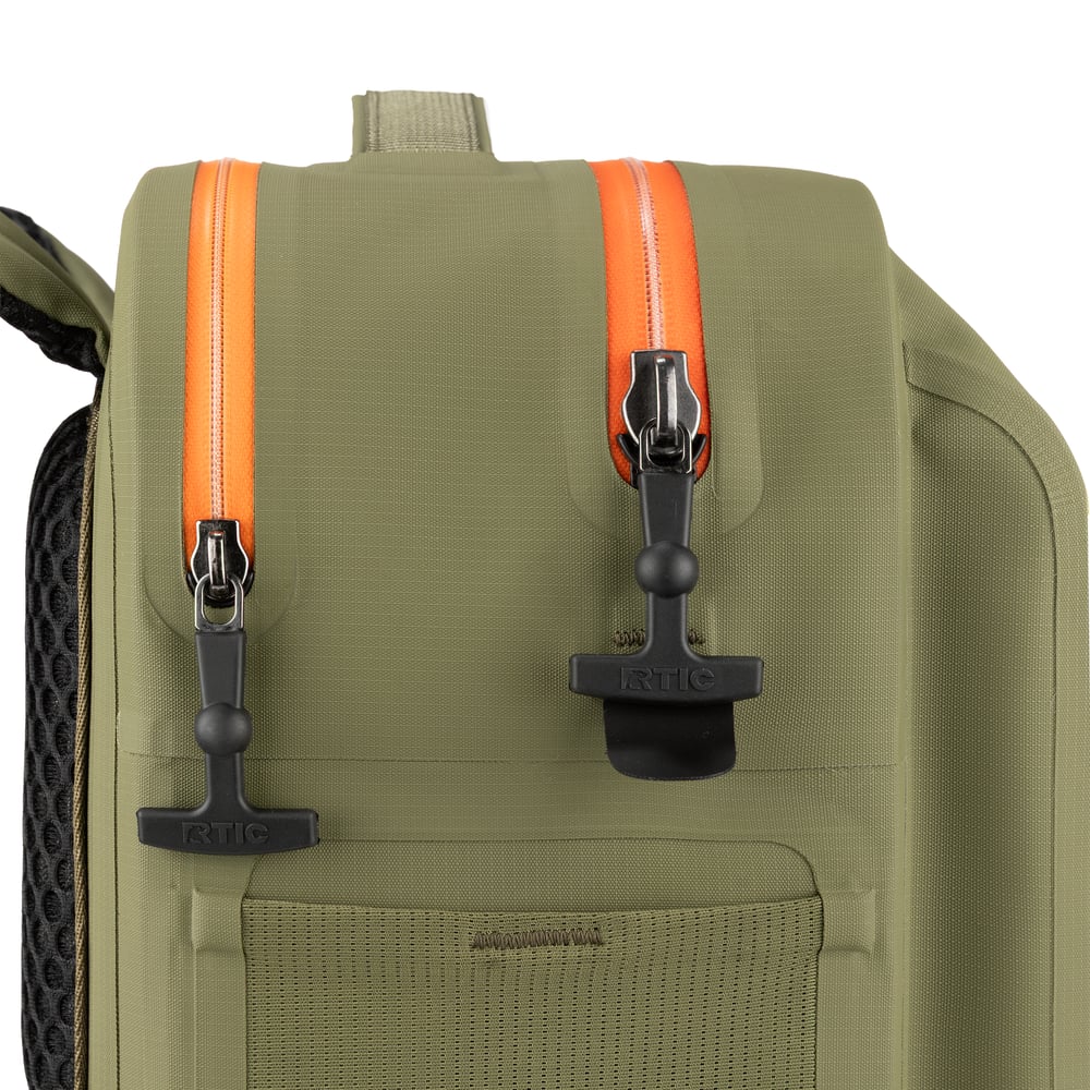 RTIC For Outdoor RAIN OR SHINE-Olive & Orange - Image 9