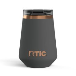 RTIC For Outdoor 12oz Happy Hour Wine Tumbler - Light Black