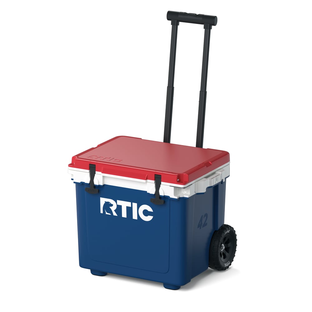 RTIC For Outdoor 42 QT Ultra-Light Wheeled Cooler - Patriot - Image 10