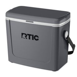 RTIC Insulated 16 QT Road Trip Cooler - Dark Grey & Cool Grey