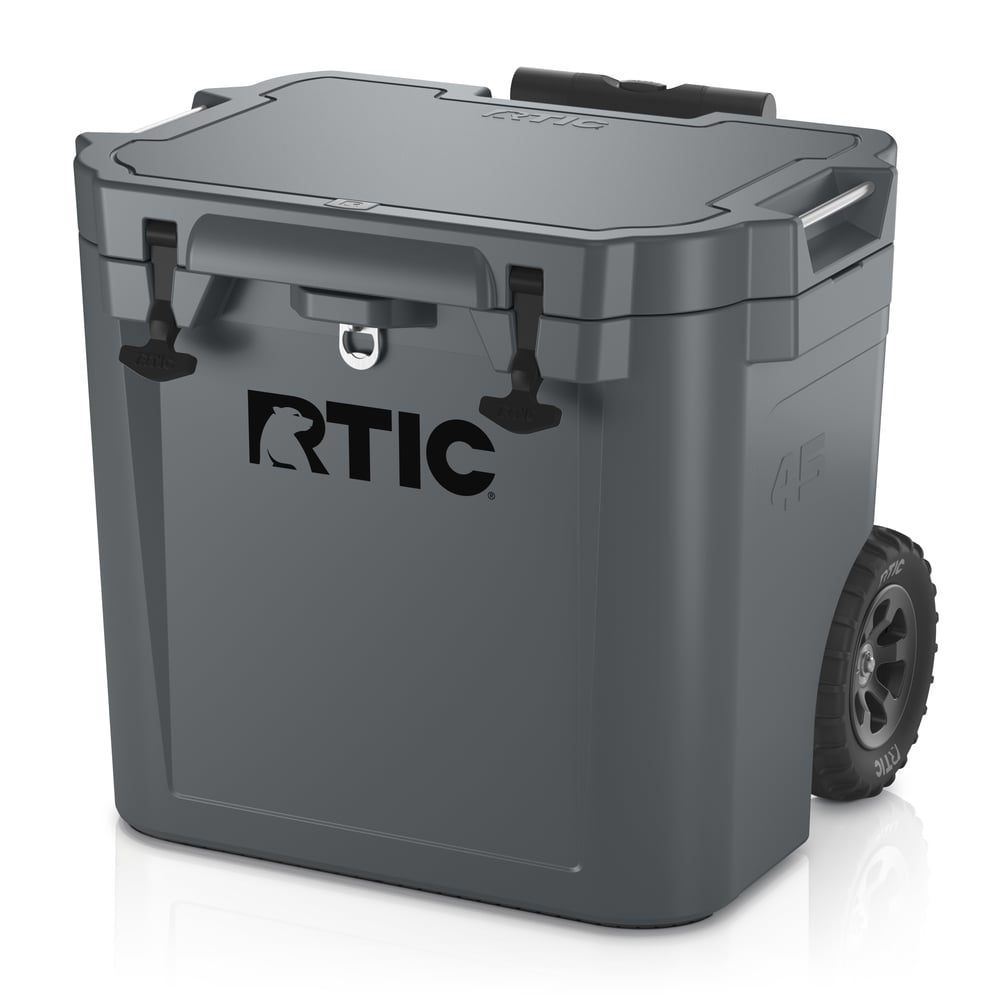 RTIC For Outdoor 45 QT Ultra-Tough Wheeled Cooler - Dark Grey