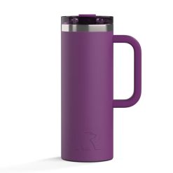 Alternative view of RTIC Insulated Road Trip Travel Mug - Berry Jam