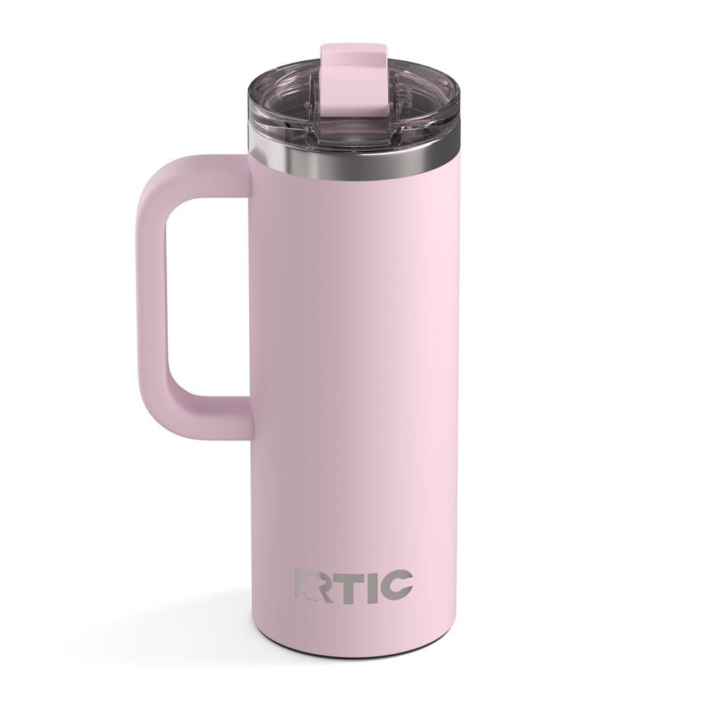RTIC For Outdoor Road Trip Travel Mug - Pale Pink - Image 2