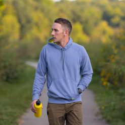 RTIC Insulated Water-Repellent Pullover Hoodie - Athletic Fit - Cobalt