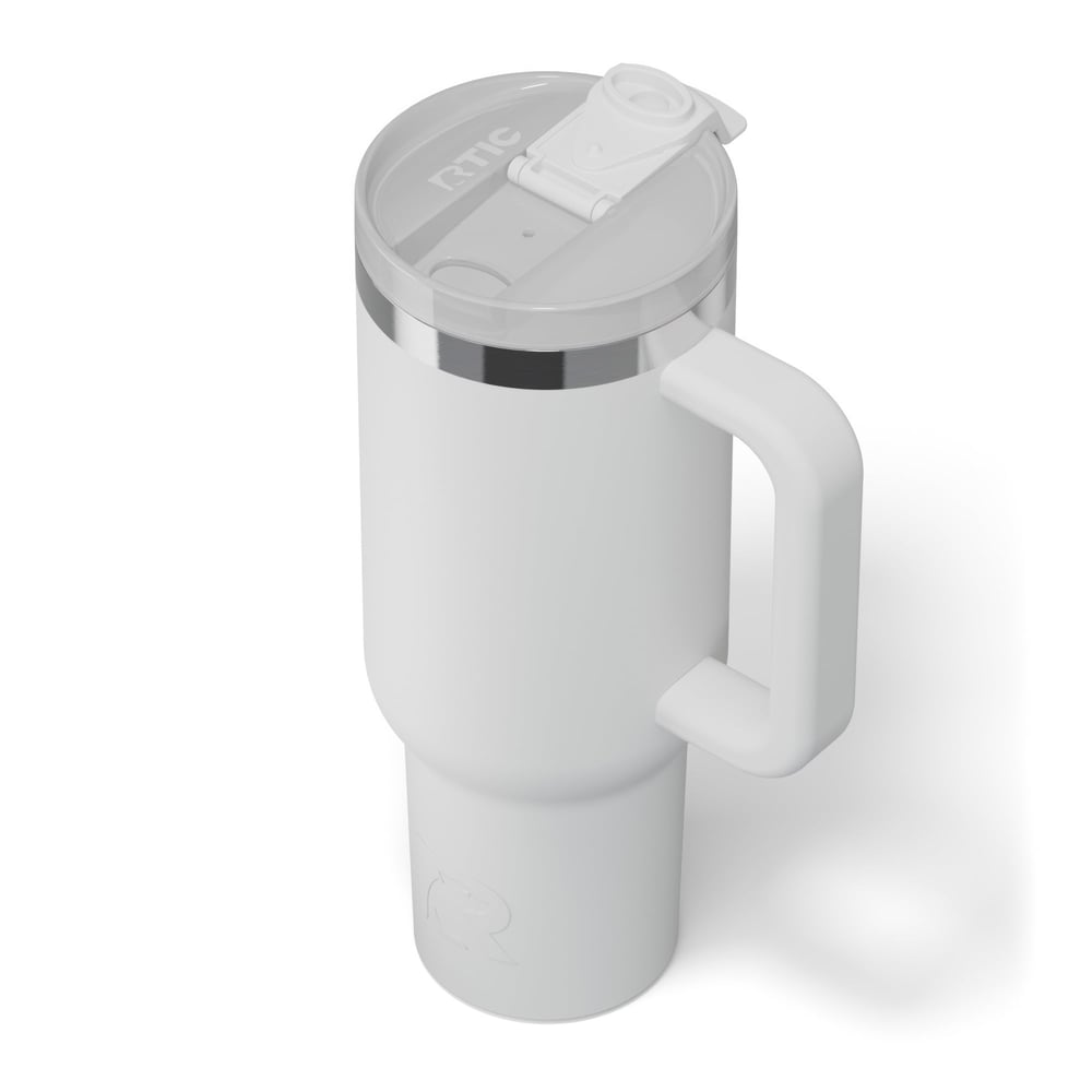 RTIC For Outdoor Road Trip Tumbler - White - Image 5