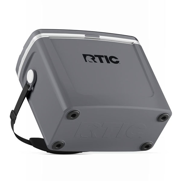 RTIC For Outdoor 16 QT Road Trip Cooler - Dark Grey & Cool Grey - Image 3