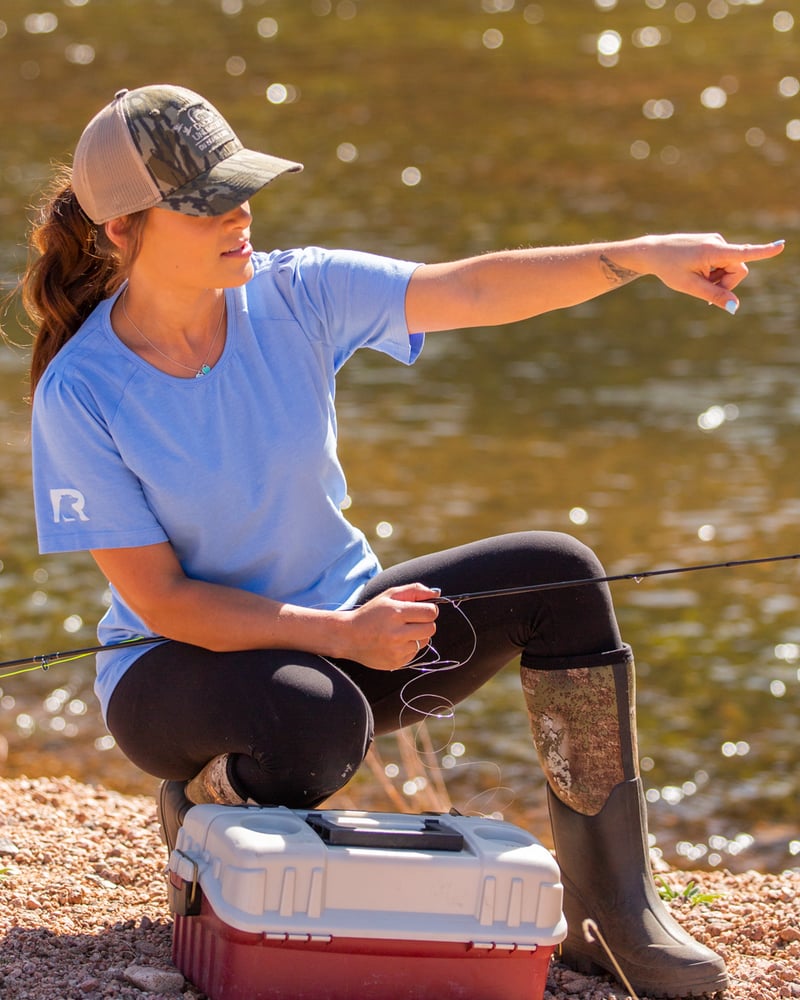RTIC For Outdoor Women's R-Tech Performance Tees - Lilac