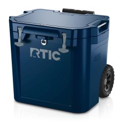 RTIC For Outdoor 45 QT Ultra-Tough Wheeled Cooler - Navy