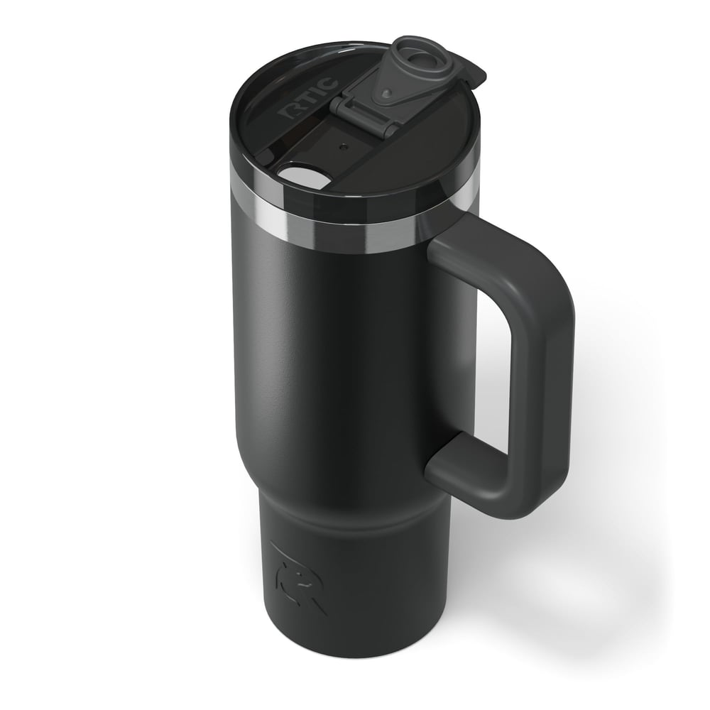 RTIC For Outdoor Road Trip Tumbler - Black - Image 4