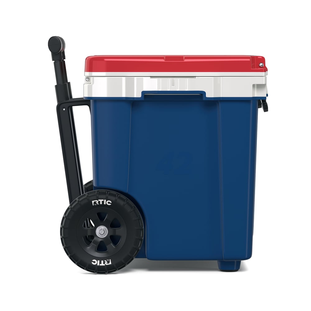 RTIC For Outdoor 42 QT Ultra-Light Wheeled Cooler - Patriot - Image 12
