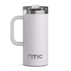 RTIC For Outdoor Road Trip Travel Mug - White