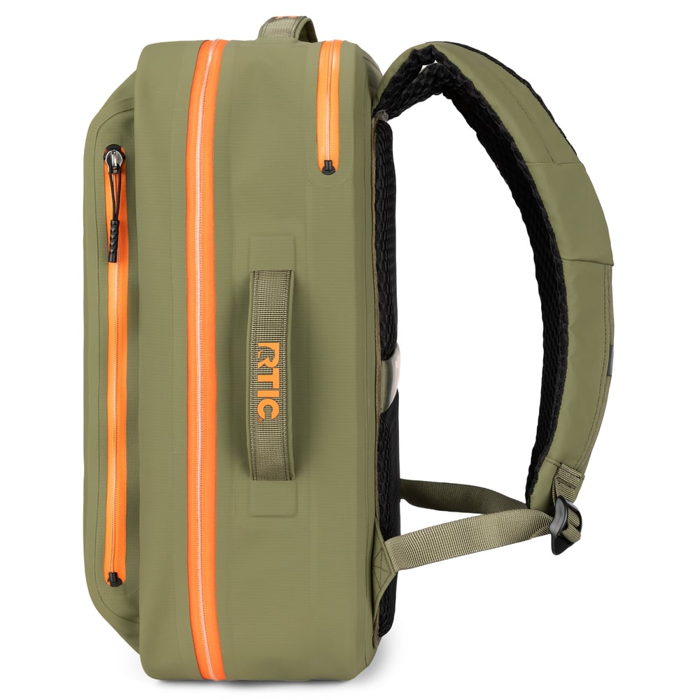 RTIC For Outdoor RAIN OR SHINE-Olive & Orange - Image 3