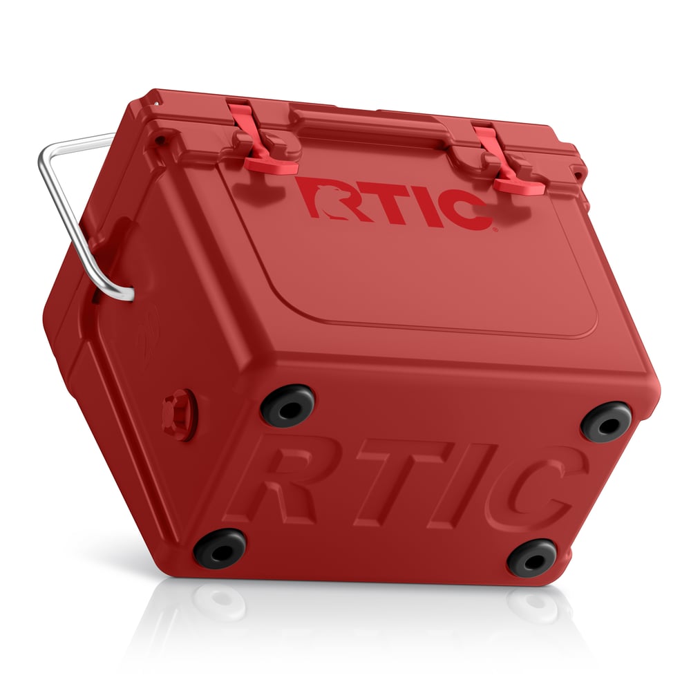 RTIC For Outdoor 20 QT Ultra-Tough Cooler - Black Cherry - Image 6