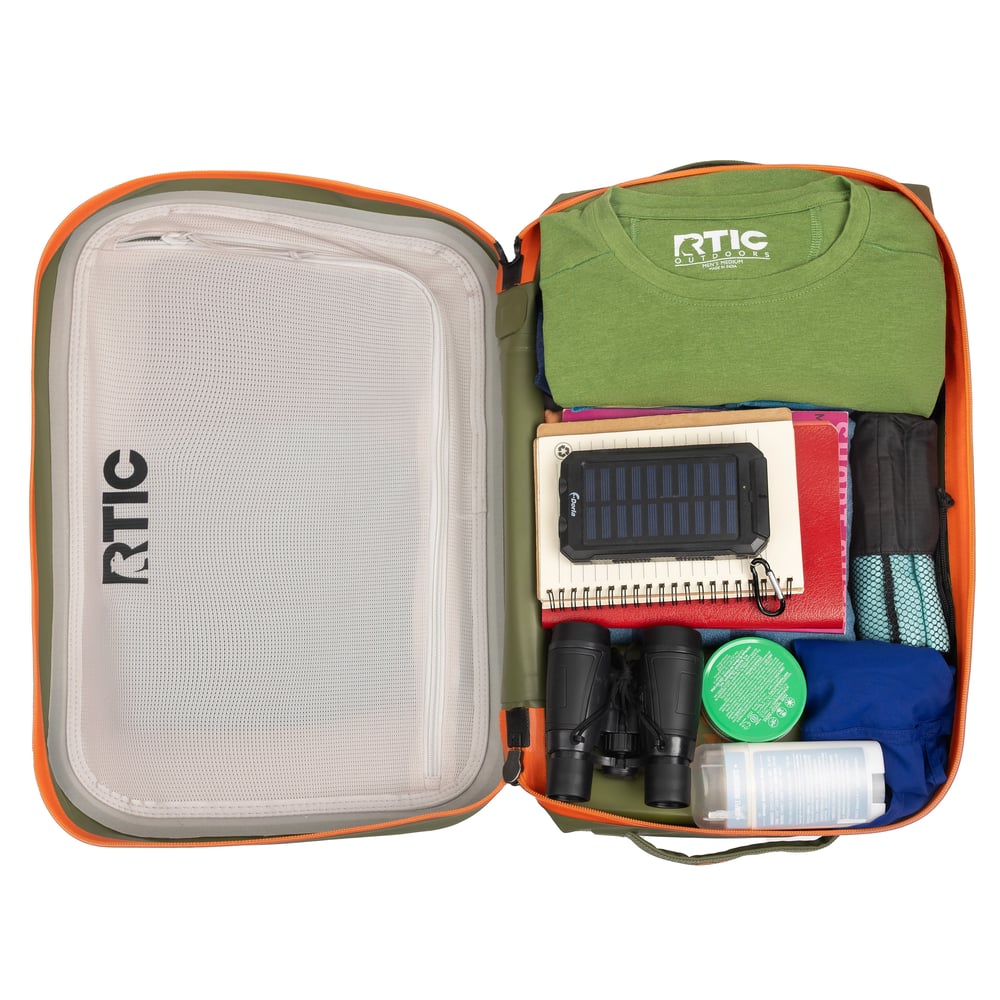 RTIC For Outdoor RAIN OR SHINE-Olive & Orange - Image 12