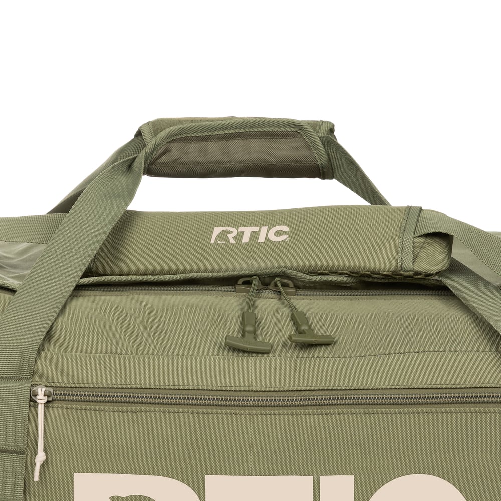 RTIC For Outdoor Road Trip Duffle Bag-Olive & Beach - Image 2
