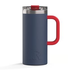 Alternative view of RTIC Insulated Road Trip Travel Mug - Patriot