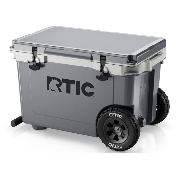 RTIC For Outdoor 52 QT Ultra-Light Wheeled Cooler - Dark Grey & Cool Grey