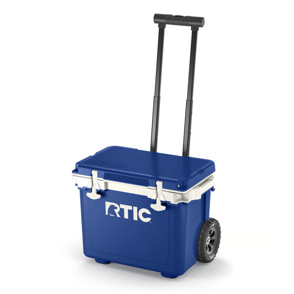 RTIC For Outdoor 22 QT Ultra-Light Wheeled Cooler - Cobalt & White - Image 11