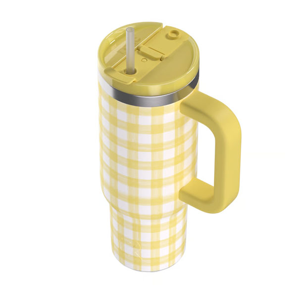 RTIC For Outdoor Road Trip Tumbler - Sunlight Gingham - Image 6