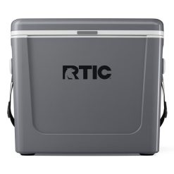 Alternative view of RTIC Insulated 16 QT Road Trip Cooler - Dark Grey & Cool Grey