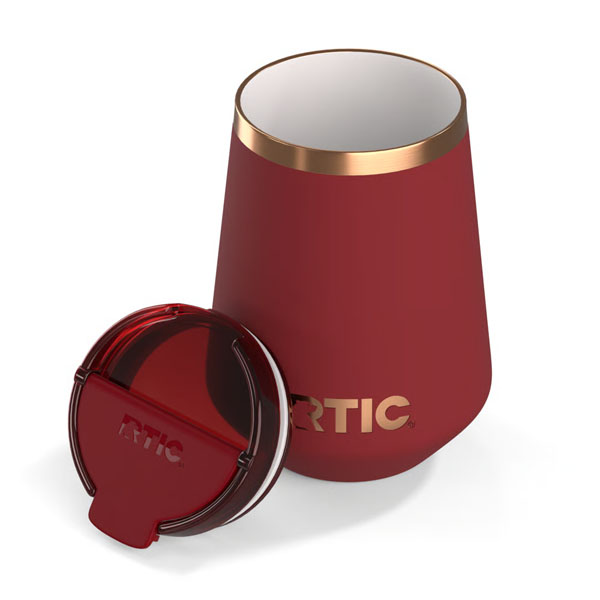 RTIC For Outdoor 12oz Happy Hour Wine Tumbler - Black Cherry - Image 4