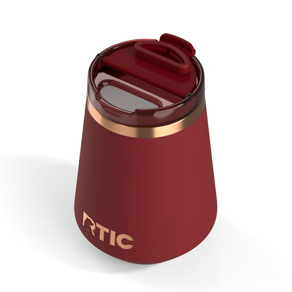 RTIC For Outdoor 12oz Happy Hour Wine Tumbler - Black Cherry - Image 5