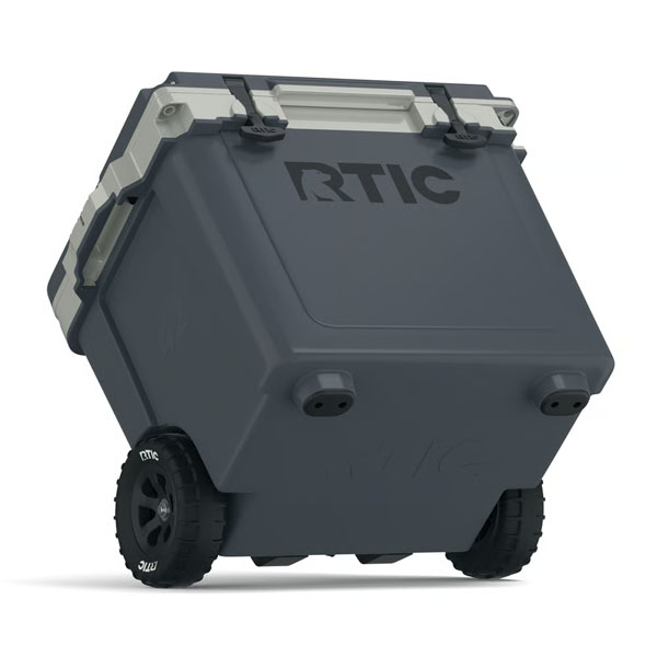 RTIC Insulated 42 QT Ultra-Light Wheeled Cooler - Dark Grey & Cool Grey - Image 6