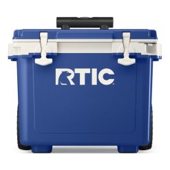 Alternative view of RTIC Insulated 22 QT Ultra-Light Wheeled Cooler - Cobalt & White
