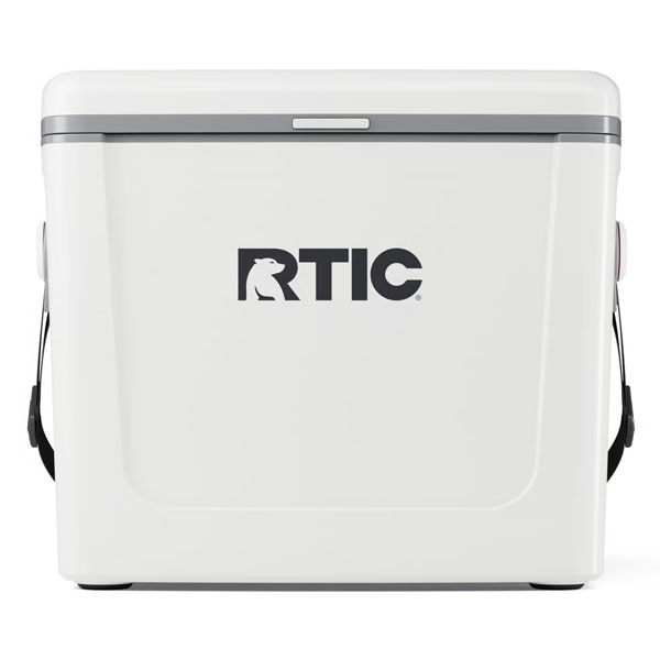 RTIC For Outdoor 16 QT Road Trip Cooler - White & Grey - Image 2