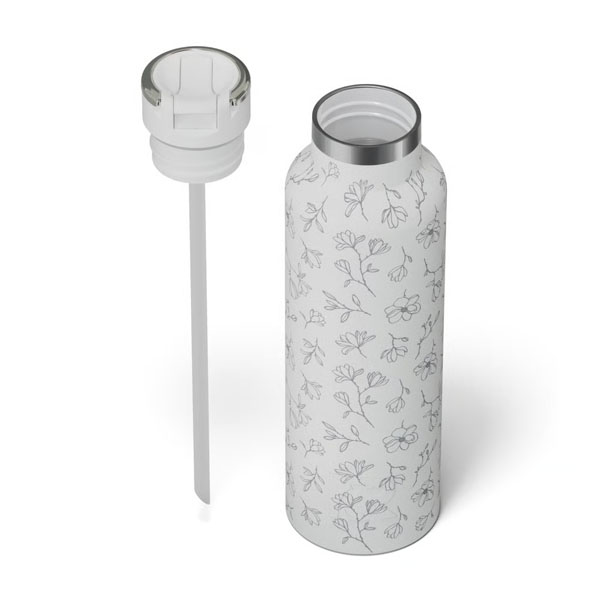 RTIC For Outdoor Journey Bottle - White Magnolias - Image 5