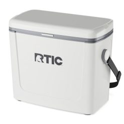 RTIC For Outdoor 16 QT Road Trip Cooler - White & Grey