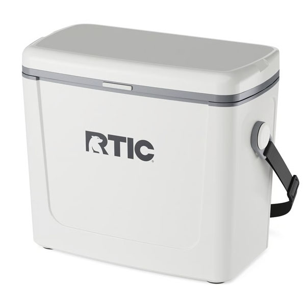 RTIC For Outdoor 16 QT Road Trip Cooler - White & Grey