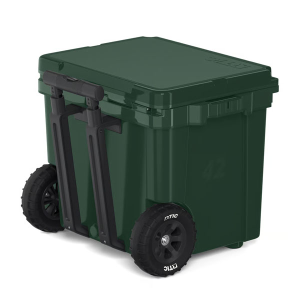 RTIC For Outdoor 42 QT Ultra-Light Wheeled Cooler - Dark Pine - Image 3