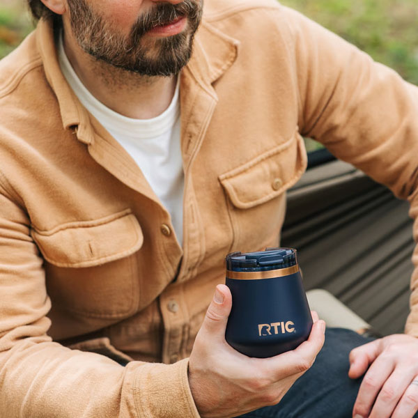 RTIC For Outdoor 8oz Happy Hour Lowball Tumbler - Cool Grey - Image 9