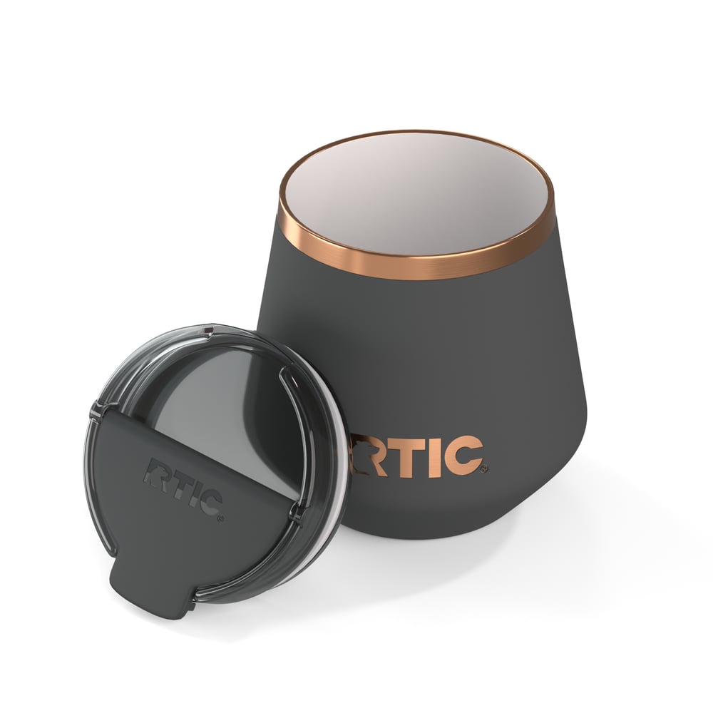 RTIC For Outdoor 8oz Happy Hour Pint Tumbler - Light Black - Image 3