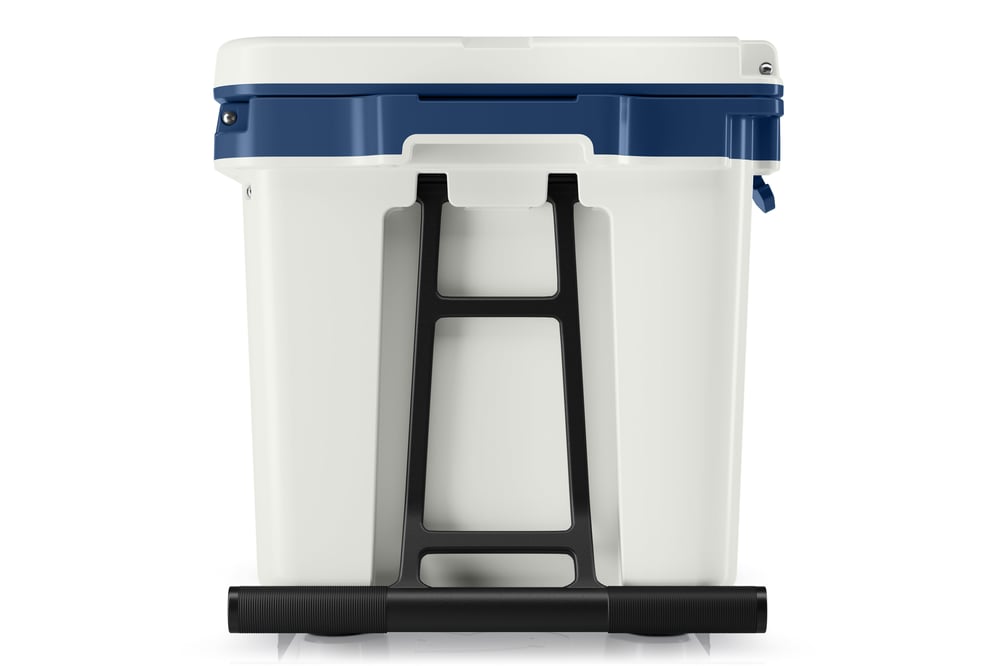 RTIC For Outdoor 72 QT Ultra-Light Wheeled Cooler - Cool Grey & Navy - Image 4
