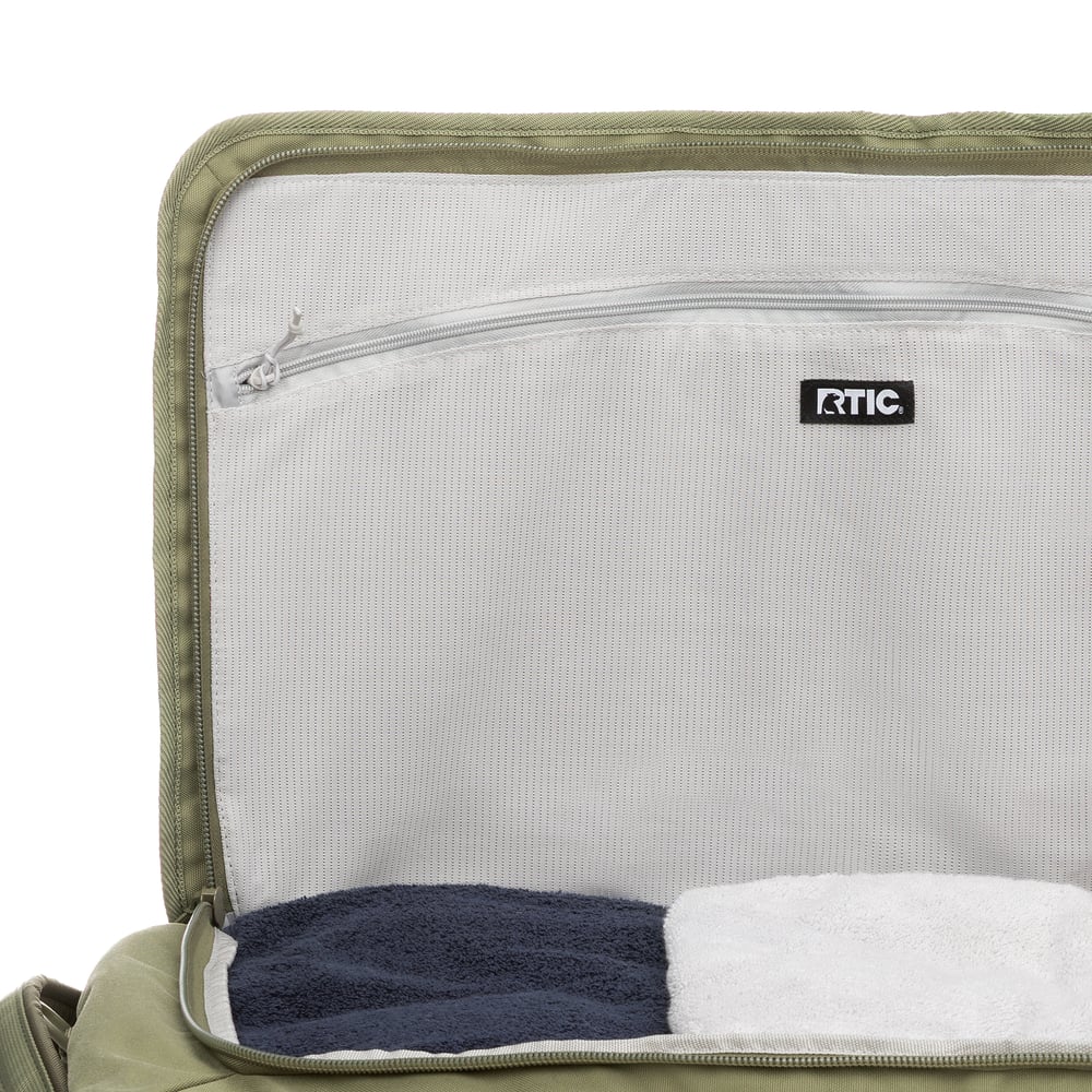 RTIC For Outdoor Road Trip Duffle Bag-Olive & Beach - Image 5